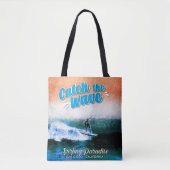 De golf vangen - Surfparadijs Tote Bag (Voorkant)