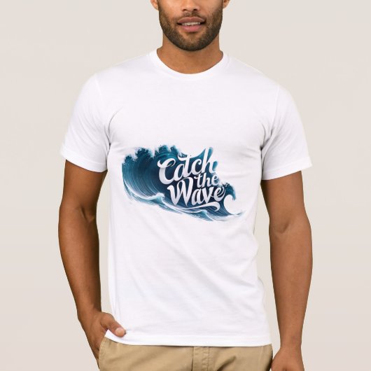 De golf vangen t-shirt (Voorkant)