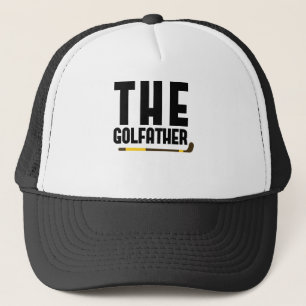 De Golfather Funny Golf Liefhebber Vader Cadeau Go Trucker Pet