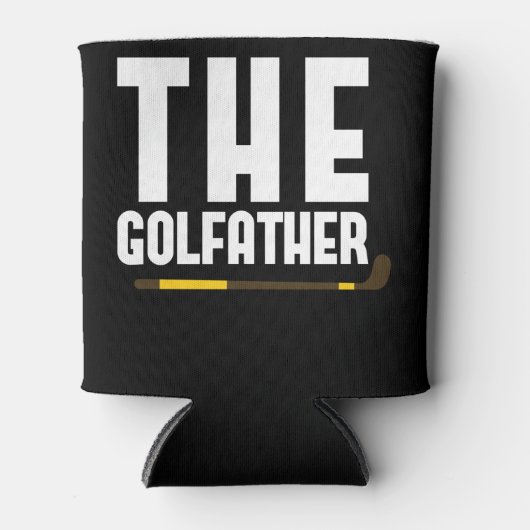 De Golfather Grappige Golf Liefhebber Vader Cadeau Blikjeskoeler (Voorkant)
