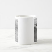 De golfgrayscale overleven koffiemok (Center)