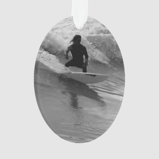 De golfgrayscale overleven ornament (achterkant)