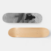 De golfgrayscale overleven persoonlijk skateboard (Horizontaal)