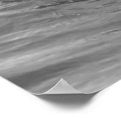 De golfgrayscale uitrusten poster (Hoek)