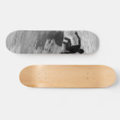 De golfgrayscale uitrusten skateboard (Horizontaal)