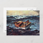 De Golfstroom door Homer Winslow Briefkaart (Voorkant / Achterkant)