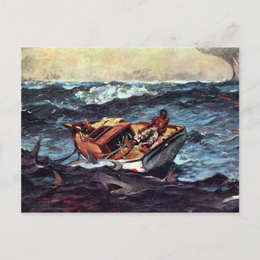 De Golfstroom door Homer Winslow Briefkaart (Voorkant)