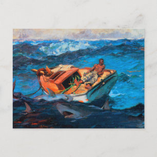 De Golfstroom door Winslow Homer Briefkaart