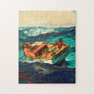 De Golfstroom door Winslow Homer Legpuzzel