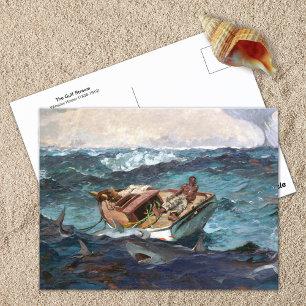 De Golfstroom Winslow Homer Briefkaart