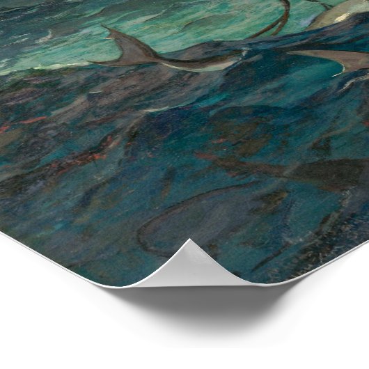 De Golfstroom | Winslow Homer | Poster (Hoek)