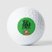 De golfvader: gewaagd en speels design golfballen (Voorkant)
