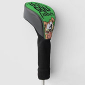 De golfvader: gewaagd en speels design golfheadcover (Schuin)