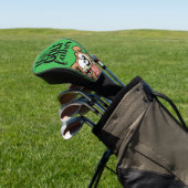 De golfvader: gewaagd en speels design golfheadcover (Insitu)
