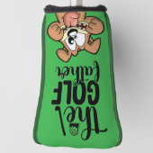 De golfvader: gewaagd en speels design golfheadcover (Draai 90)