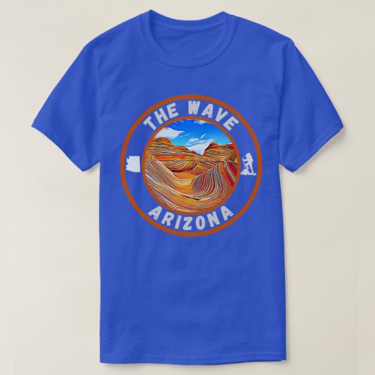 De Golve Arizona Sandstone Hike T-shirt (Design voorkant)