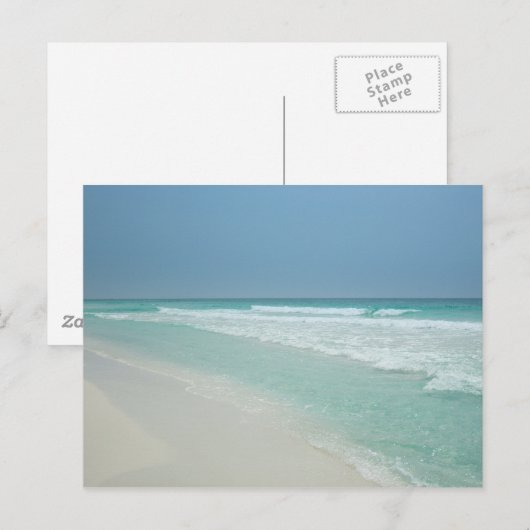 De golven bekijken Roll in Briefkaart (Voorkant / Achterkant)