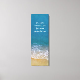 De golven canvas afdruk