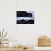 De golven uitlijnen poster (Keuken)