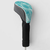 de golven van de zee golfheadcover (Schuin)