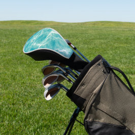 de golven van de zee golfheadcover