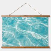 de golven van de zee hangend wandkleed (Voorkant)