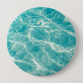 de golven van de zee ronde button 4,0 cm (Voorkant)