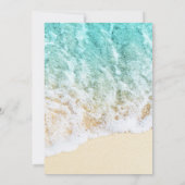 De Golven van het strand en Zand sparen de Datum Kaart (Achterkant)