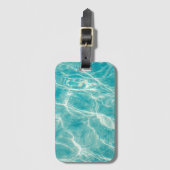 de golven van het zee bagagelabel (Voorkant (verticaal))