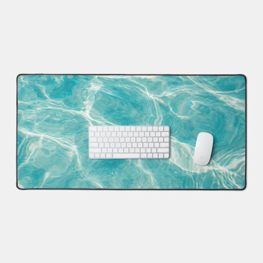 de golven van het zee bureaumat (Keyboard & Muis)