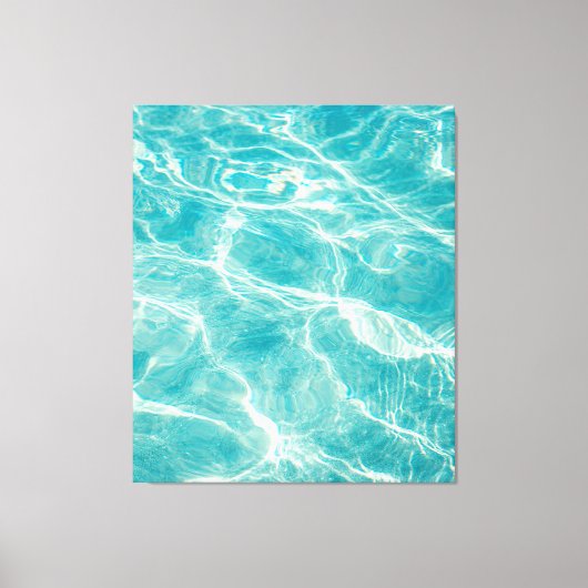 de golven van het zee canvas afdruk (Voorkant)