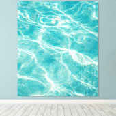 de golven van het zee canvas afdruk (Insitu (Houten vloer))