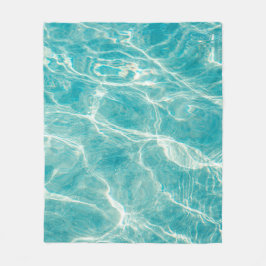 de golven van het zee fleece deken