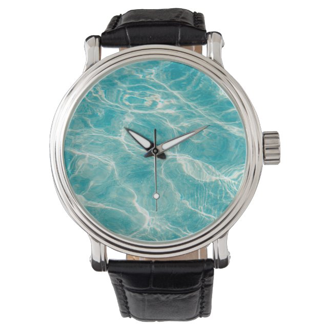 de golven van het zee horloge (Voorkant)