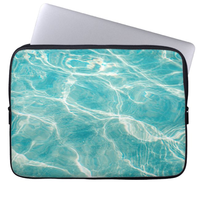 de golven van het zee laptop sleeve (Voorkant)