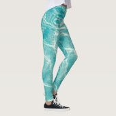 de golven van het zee leggings (Rechts)