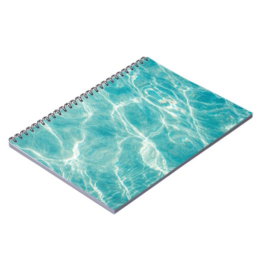 de golven van het zee notitieboek (Linkerzijde)