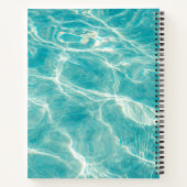 de golven van het zee notitieboek (Achterkant)