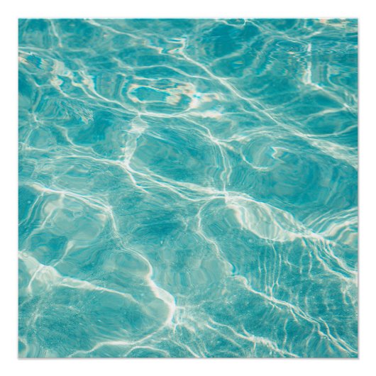 de golven van het zee perfect poster (Voorkant)