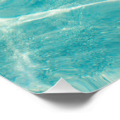 de golven van het zee perfect poster (Hoek)