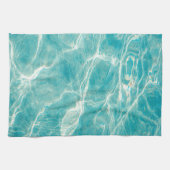 de golven van het zee theedoek (Horizontaal)