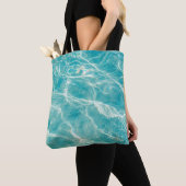de golven van het zee tote bag (Dichtbij)