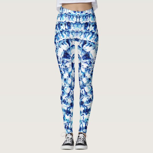 De golven van Ripplin..... Leggings (Voorkant)