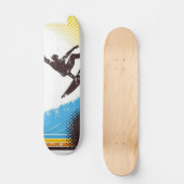 De golven zijn hoog persoonlijk skateboard (Voorkant)