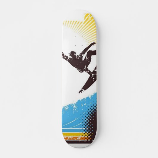 De golven zijn hoog persoonlijk skateboard (Voorkant)