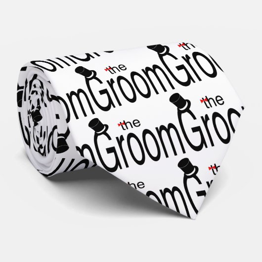 De gom (Stropdas met de bovenste hoed) Stropdas (Opgerold)