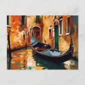 De Gondola Briefkaart (Voorkant)