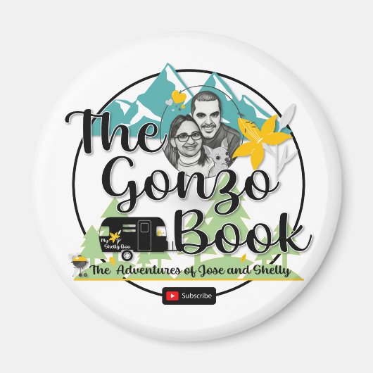 De Gonzo Book Magnet (Voorkant)