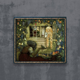 De goochelaars Cape John Bauer Poster