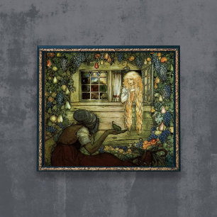 De goochelaars Cape John Bauer Poster